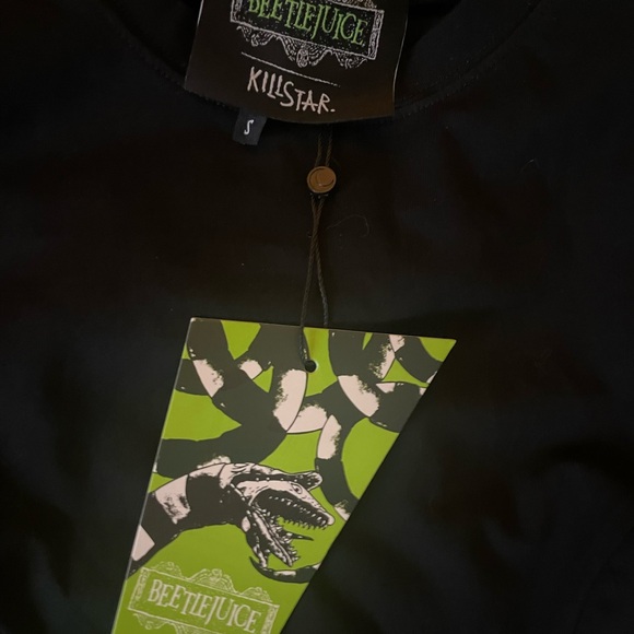 Killstar Beetlejuice mini dress - Picture 2 of 3